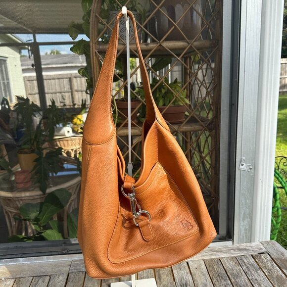 Dooney and Bourke Pebbled Leather Hobo - Picture 1 of 14